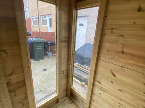 #SHP057 12x10 Pent Summer House