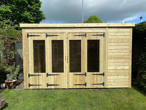 #SHP013 12x9 Pent Summer House