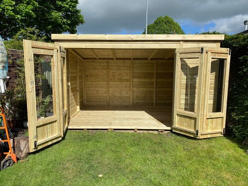 #SHP013 12x9 Pent Summer House