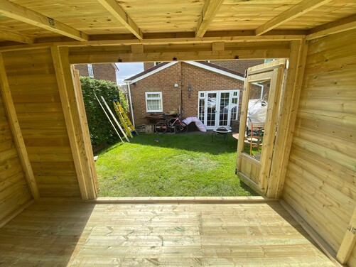 #SHP013 12x9 Pent Summer House