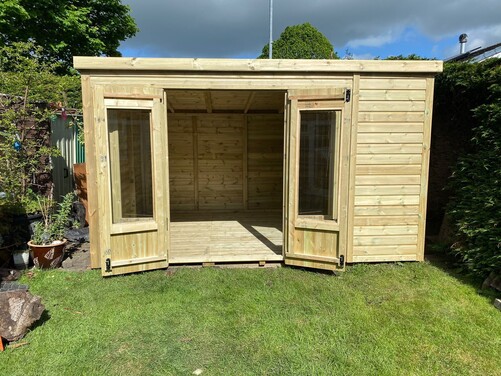 #SHP013 12x9 Pent Summer House
