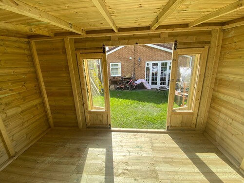 #SHP013 12x9 Pent Summer House