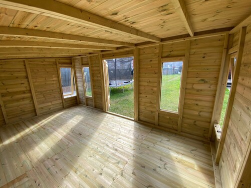 #SHP014 16x10 Pent Summer House