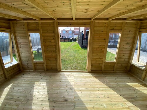 #SHP014 16x10 Pent Summer House