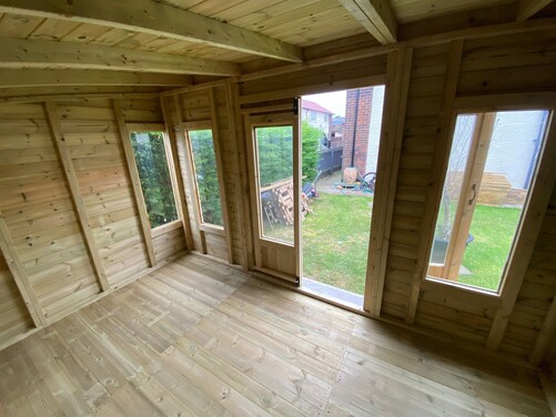 #SHP014 16x10 Pent Summer House