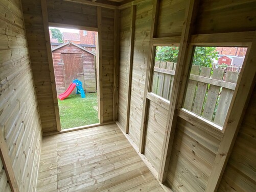 #SHP015 20x10 Pent Combi Summer House