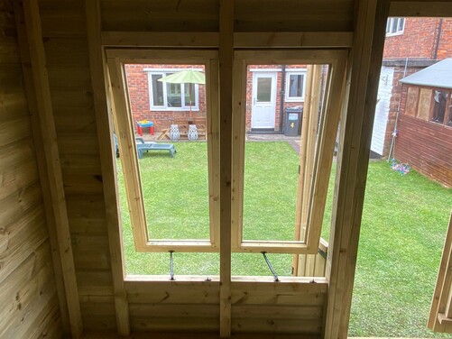 #SHP015 20x10 Pent Combi Summer House