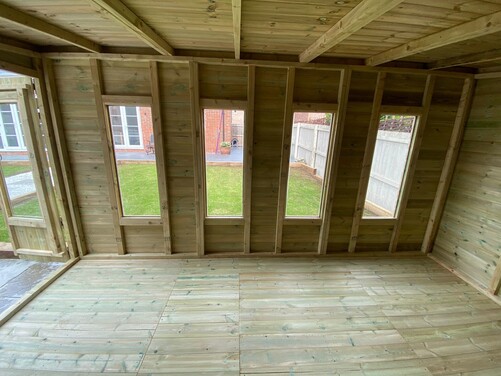 #SHP017 14x10 Pent Summer House