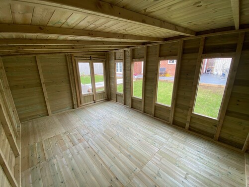 #SHP017 14x10 Pent Summer House