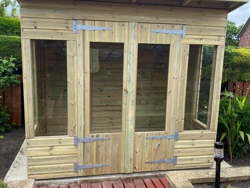 #SHP018 8x6 Pent Summer House