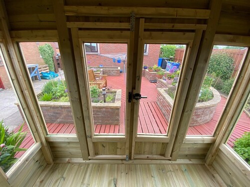 #SHP018 8x6 Pent Summer House