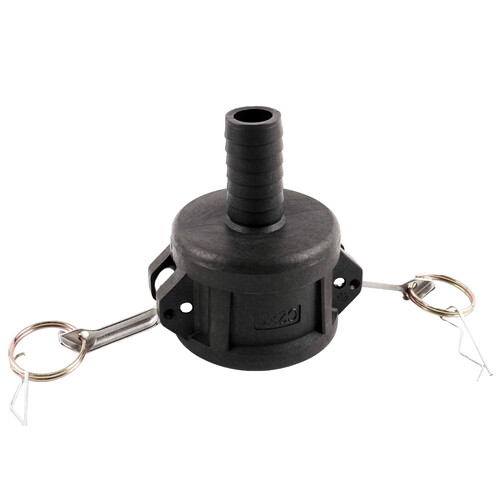 2" Camlock Coupler x 1 inch Hose Tail