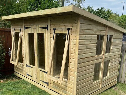 #SHP019 12x8 Pent Summer House
