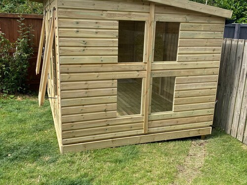 #SHP019 12x8 Pent Summer House