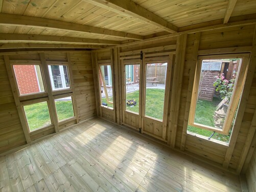 #SHP019 12x8 Pent Summer House