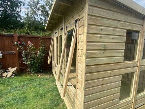 #SHP019 12x8 Pent Summer House