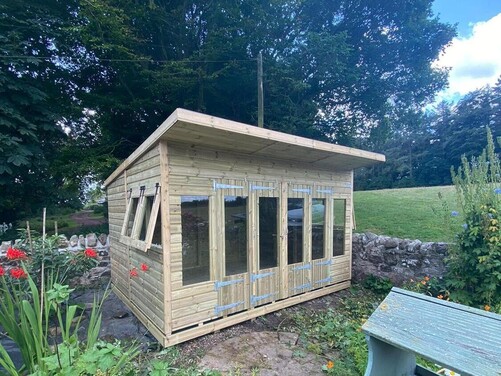 #SHP020 13x10 Pent Summer House