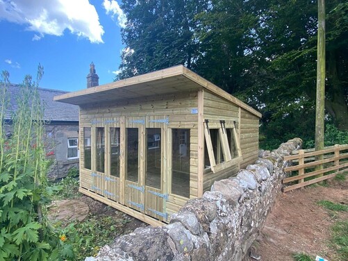 #SHP020 13x10 Pent Summer House