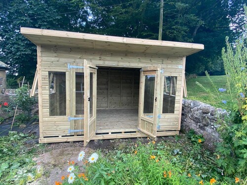 #SHP020 13x10 Pent Summer House