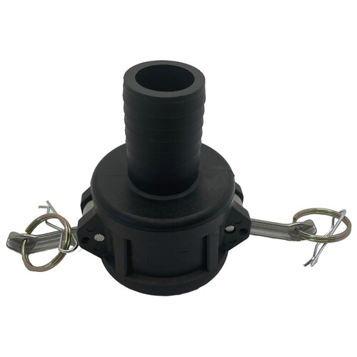 2" Camlock Coupler x 1.5 inch Hose Tail