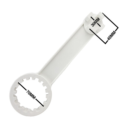 All-In-One-Key for 220ltr drum and for jerrycans with opening 51 + 61.