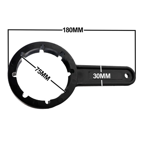 Black Plastic Drum Spanner for 61mm drum necks