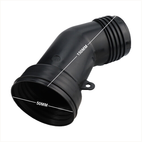 IBC S60x6 (2 inch) Female to IBC S100x8  (2 inch) Male 45-degree elbow