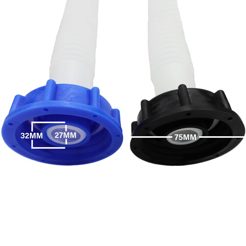 Din61 S60x6 (2 inch) Female to Long Spout