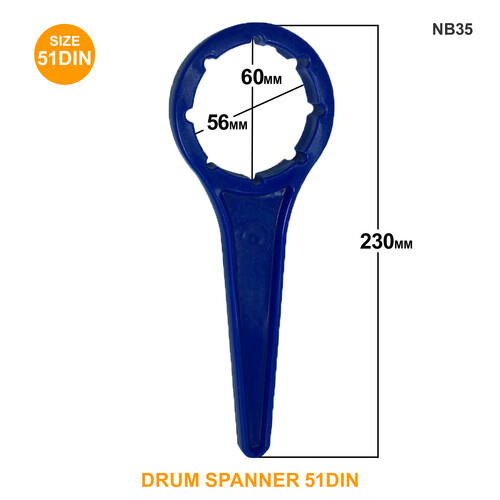 Drum Spanner 51din
