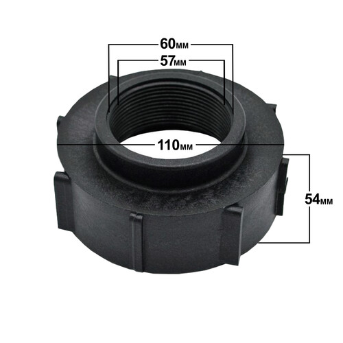 IBC S100x8 (3 Inch) Female Buttress to (2 inch)  BSP Female Adapter
