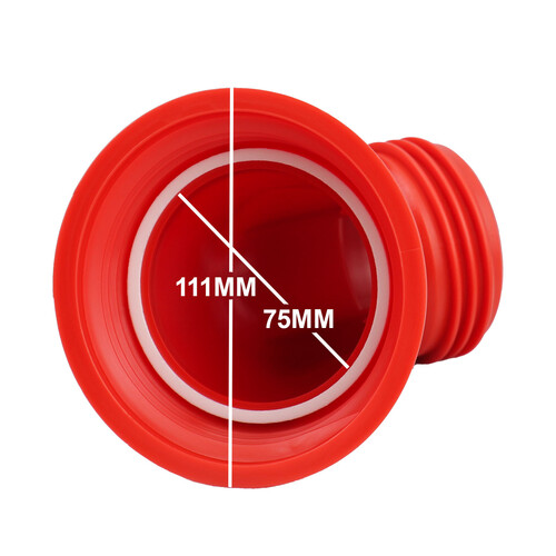 IBC S100x8 (3 inch) Female to IBC S100x8 (3 inch) Male 45-degree elbow