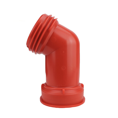 IBC S100x8 (3 inch) Female to IBC S100x8 (3 inch) Male 45-degree elbow