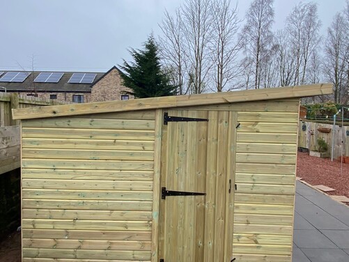 #SHP022 18x10 Pent Summer House