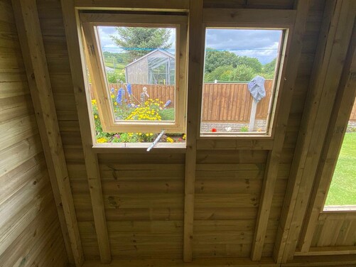 #SHP024 20x8 Pent Summer House