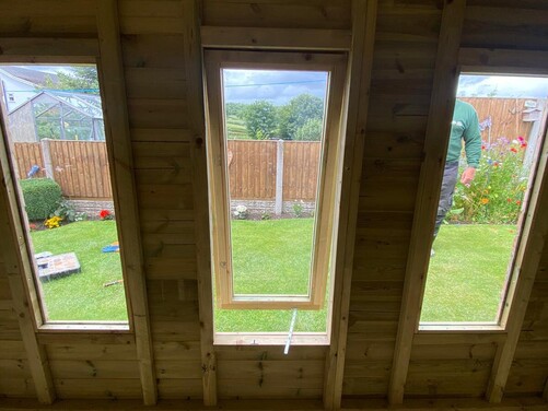 #SHP024 20x8 Pent Summer House