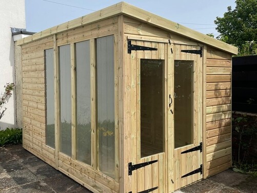 #SHP025 11x7 Pent Summer House