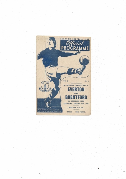 Latest Football Programmes to be listed today