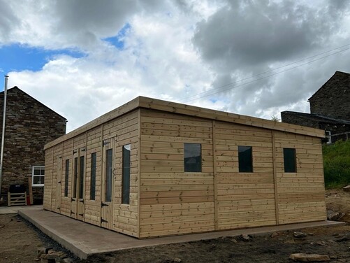 #SHP026 30x15 Pent Workshop Summer House