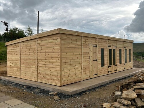 #SHP026 30x15 Pent Workshop Summer House