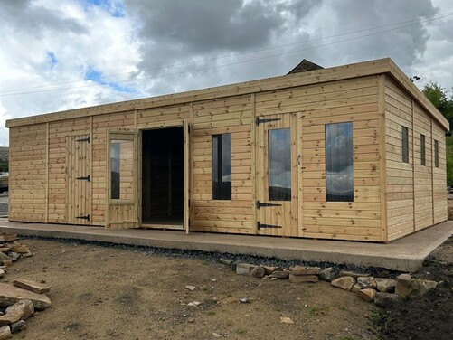 #SHP026 30x15 Pent Workshop Summer House