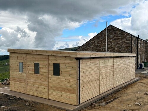 #SHP026 30x15 Pent Workshop Summer House