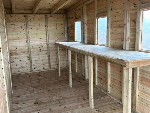 #SHP026 30x15 Pent Workshop Summer House