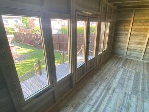 #SHP027 16x10 Pent Summer House