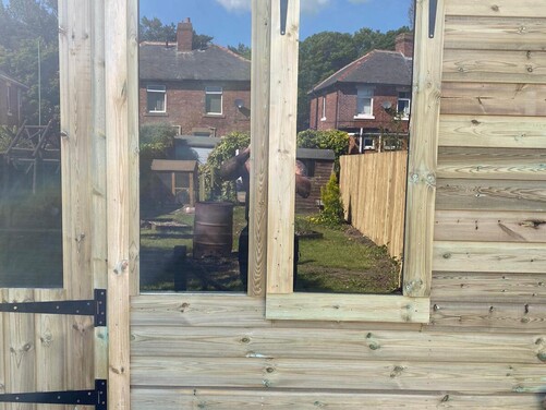 #SHP027 16x10 Pent Summer House