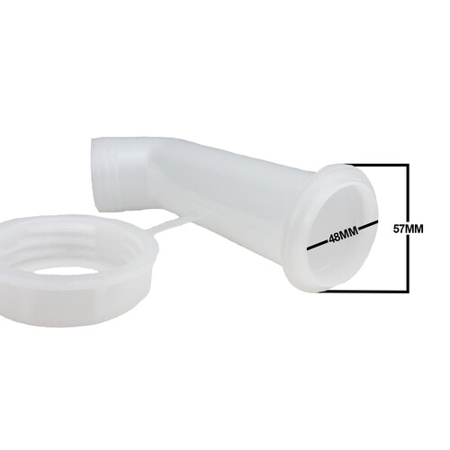 IBC S60x6 (2 inch) Female Short Spout