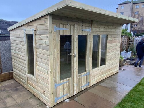 #SHP028 12x10 Pent Summer House