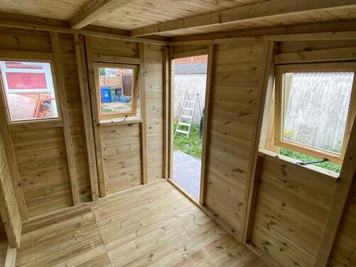 #SHP030 20x10 Pent Combi Summer House