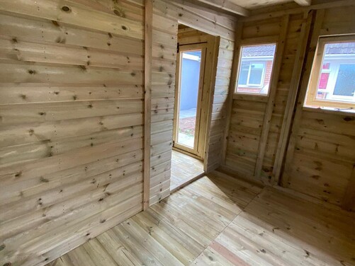 #SHP030 20x10 Pent Combi Summer House