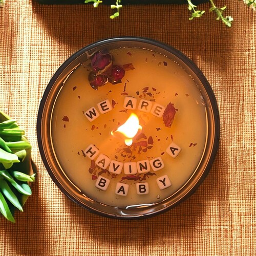 The Secret Message Candle