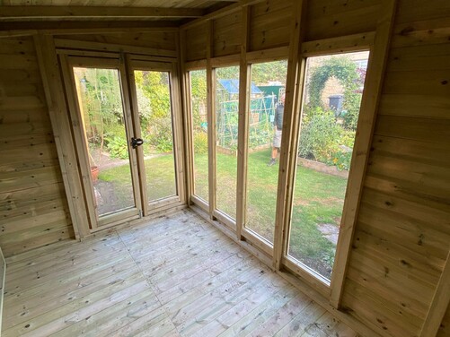 #SHP034 11x7 Pent Summer House